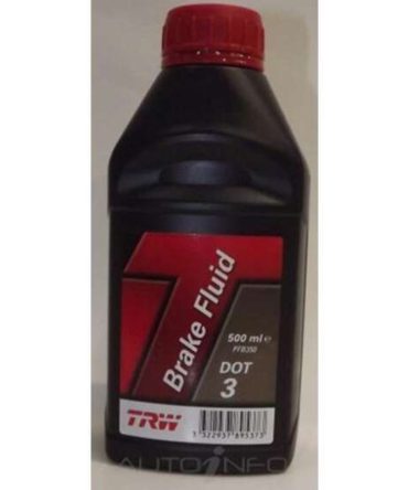TRW DOT 3 Brake Fluid 500mL – PFB350