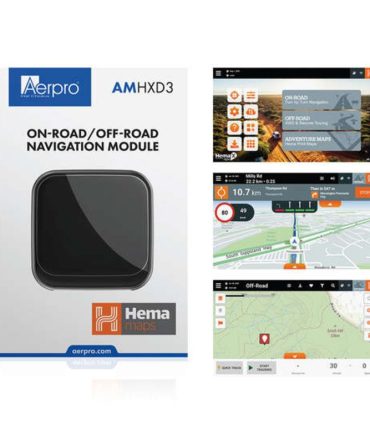 Aerpro Navigation Module with HEMA Maps AMHXD3