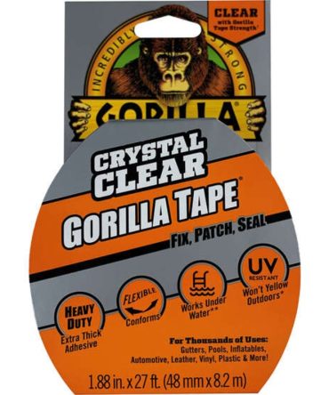 Gorilla Crystal Clear Repair Tape