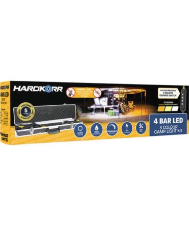 Hardkorr 4 Bar Tri-Colour LED Camp Light Kit