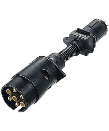 Narva 7 Pin Large Round Socket To 7 Pin Small Round Plug