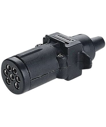 Narva 7 Pin Small Round Plastic Plug