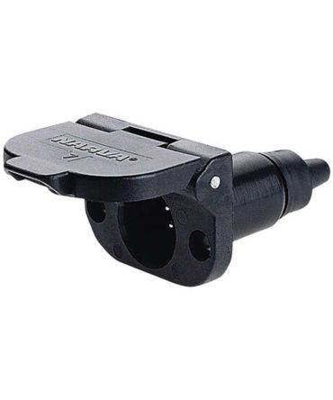 Narva 7 Pin Small Round Plastic Socket