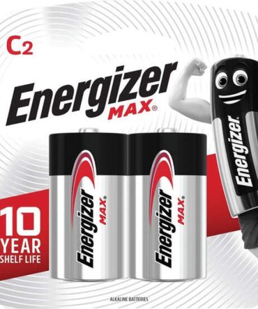 Energizer Max C Batteries – 2 Pack