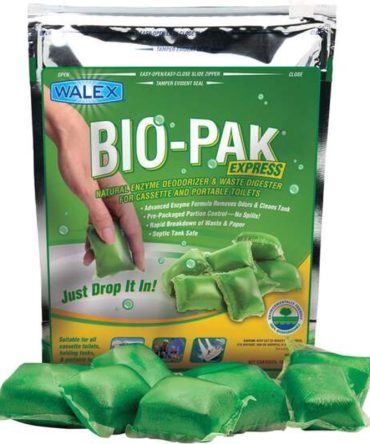 Walex Bio-Pak Toilet Additive Sachets Green Citrus 15 Pack