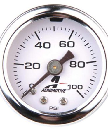 Aeromotive 0-100 Psi Liquid Gauge Fuel Pressure – ARO15633