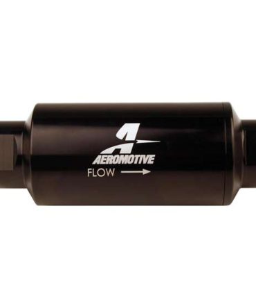 Aeromotive Inline Microglass Fuel Filter -10 Orb 10 Micron. 2″ Od Black – ARO12350