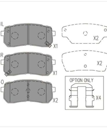 Transgold Brake Pads – TG1957N