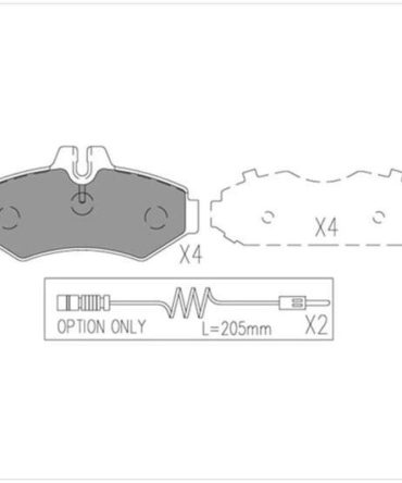 Transgold Brake Pads – TG1961N