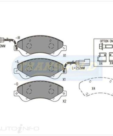 Transgold Brake Pads – TG1967N