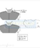 Transgold Brake Pads – TG2057N