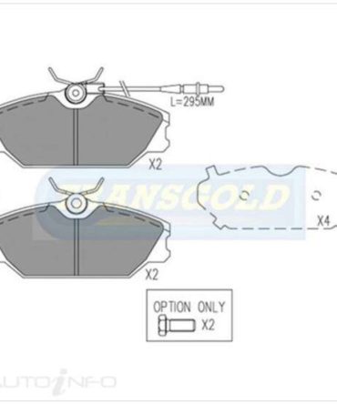 Transgold Brake Pads – TG2027N