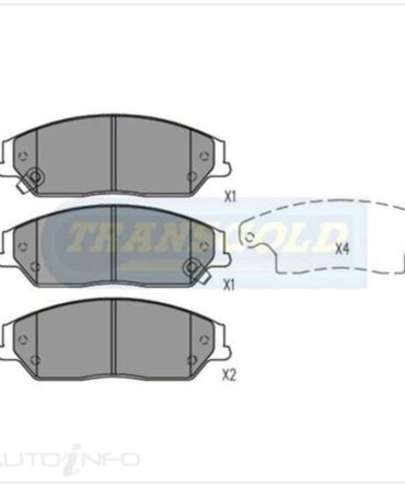 Transgold Brake Pads – TG2243N