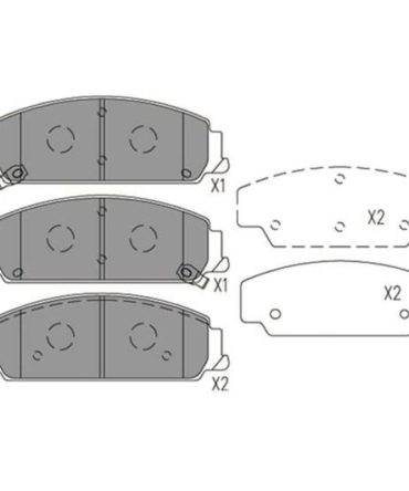 Transgold Brake Pads – TG2266N
