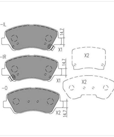 Transgold Brake Pads – TG2272N