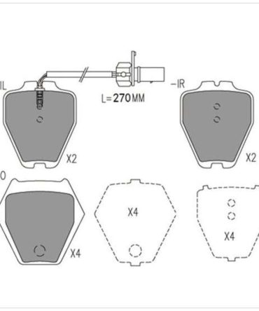Transgold Brake Pads – TG1442N