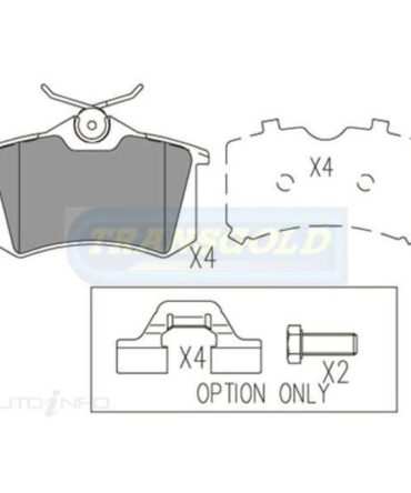 Transgold Brake Pads – TG1449N