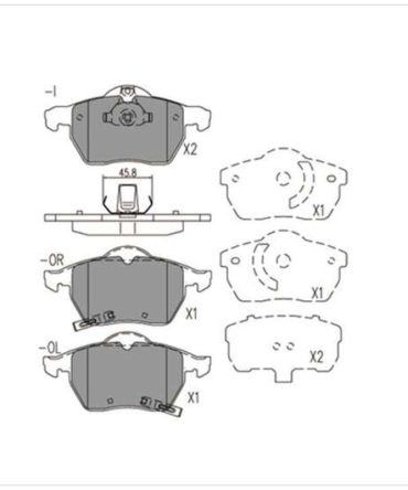Transgold Brake Pads – TG1510N