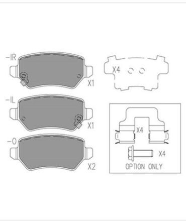 Transgold Brake Pads – TG1511N