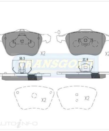 Transgold Brake Pads – TG1658N