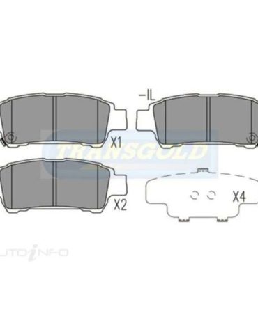 Transgold Brake Pads – TG1660N