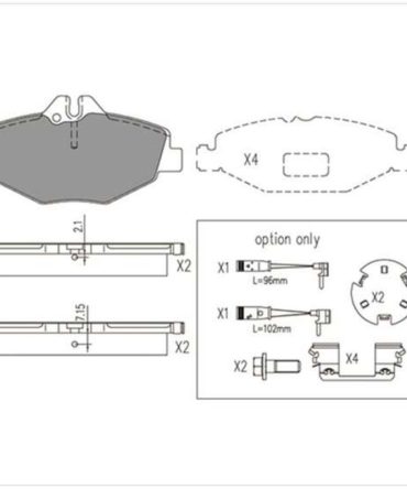 Transgold Brake Pads – TG1667N