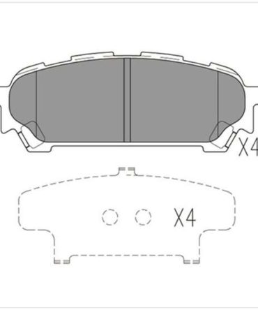 Transgold Brake Pads – TG1672N