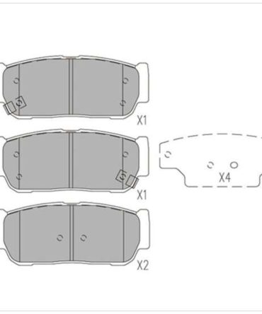 Transgold Brake Pads – TG1673N