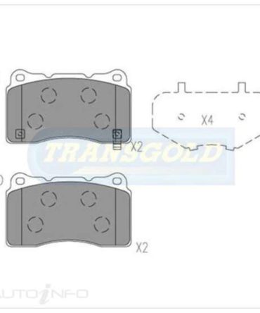 Transgold Brake Pads – TG1678N