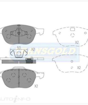 Transgold Brake Pads – TG1679N
