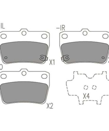Transgold Brake Pads – TG1680N