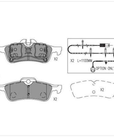 Transgold Brake Pads – TG1687N