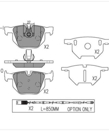 Transgold Brake Pads – TG1694N