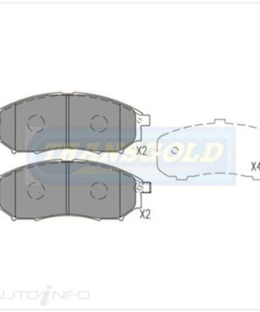 Transgold Brake Pads – TG1696N