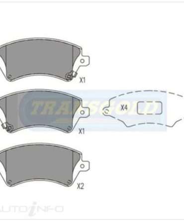Transgold Brake Pads – TG1714N