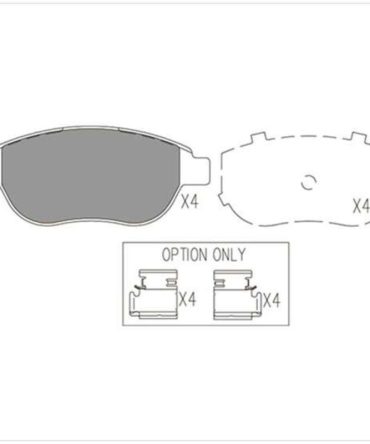 Transgold Brake Pads – TG1758N