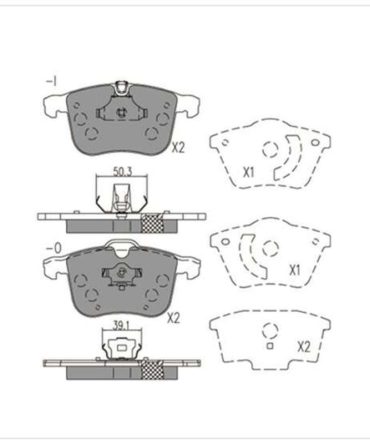 Transgold Brake Pads – TG1762N