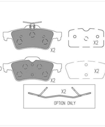 Transgold Brake Pads – TG1763N