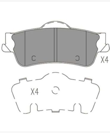 Transgold Brake Pads – TG1766N