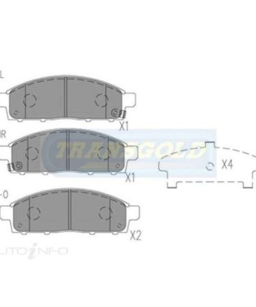Transgold Brake Pads – TG1774N