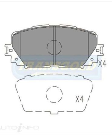 Transgold Brake Pads – TG1785N