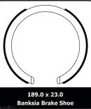 IBS Parking Brake Shoe – N7024