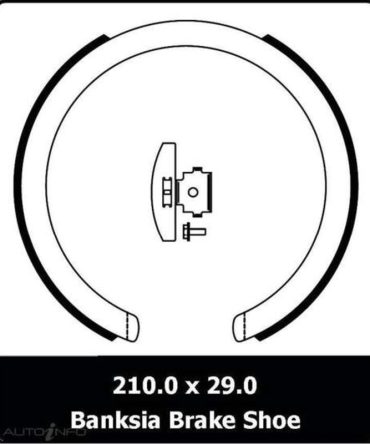 IBS Parking Brake Shoe – N7024