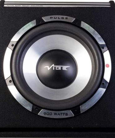 Vibe Audio Pulse 12″ Active Bass Reflex in Enclosure (900 Watts) – PULSEV12-V4